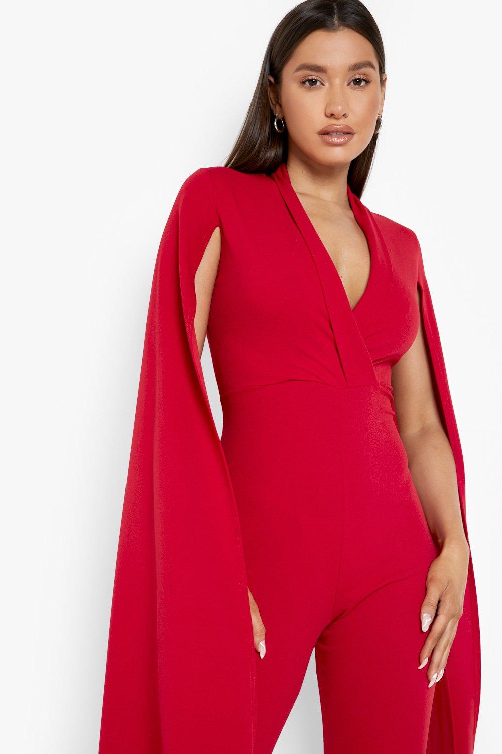 Jumpsuit best sale met cape