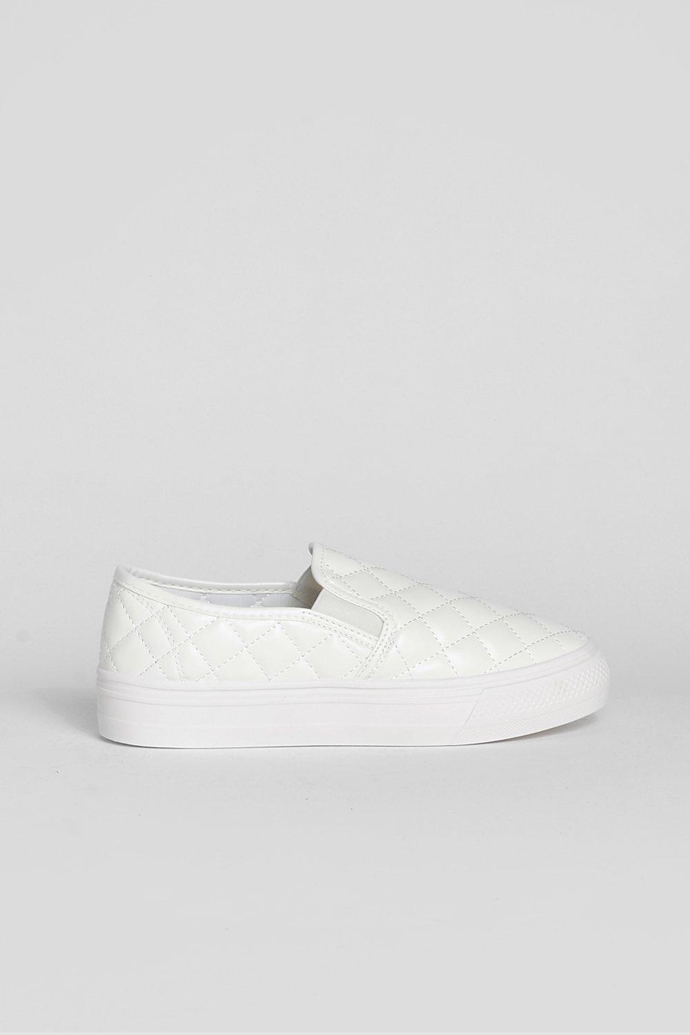 Qupid quilted slip deals on sneakers