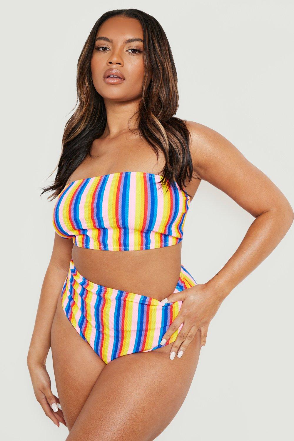 Boohoo hot sale rainbow top