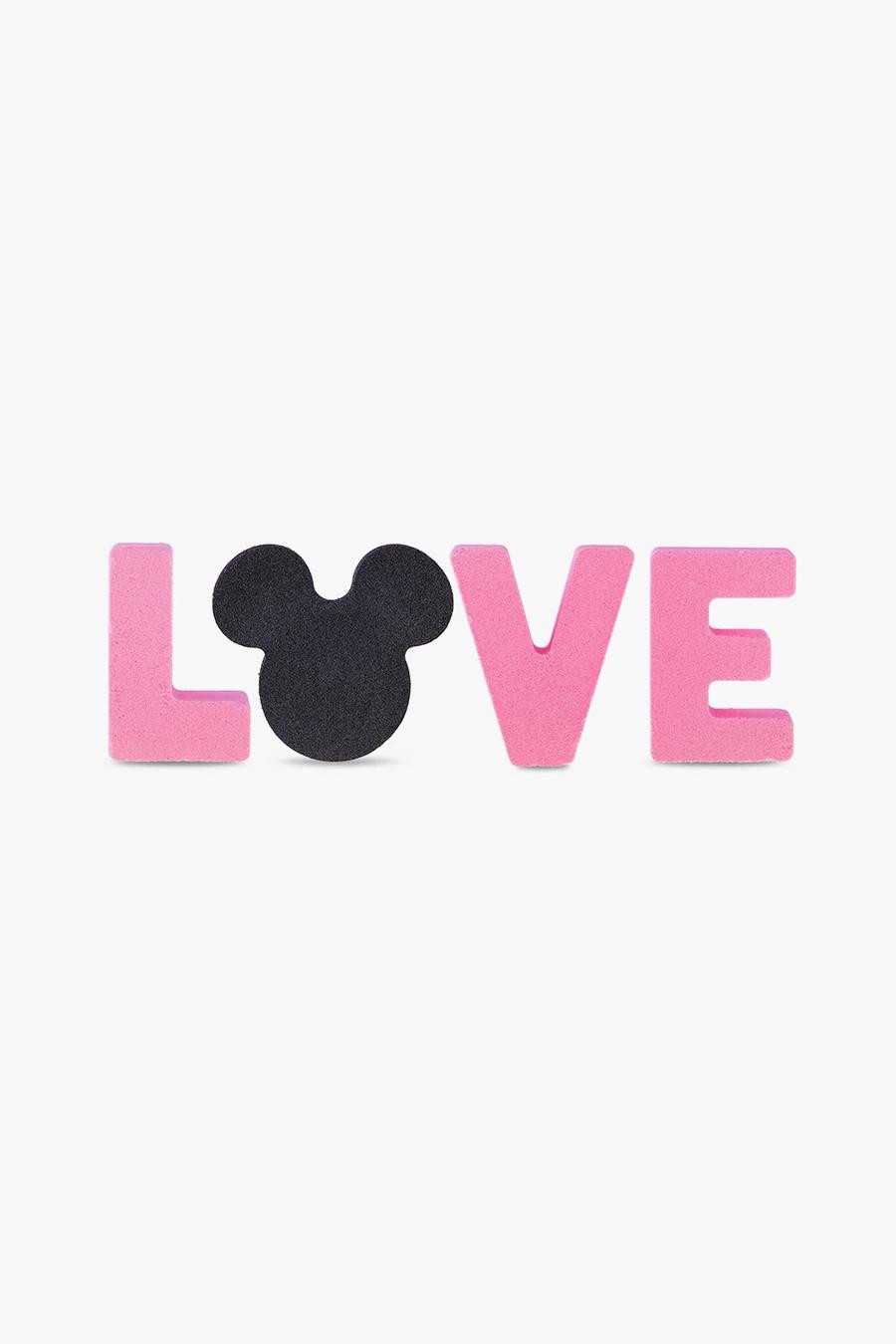 Pink Disney Valentine's Love Bath Fizzer Set image number 1