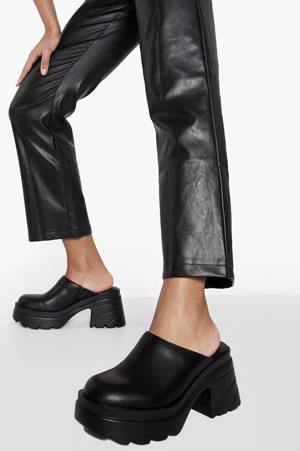 Chunky mules hotsell