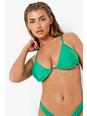 Green Essentials Fuller Bust Underwired Bikini Top 