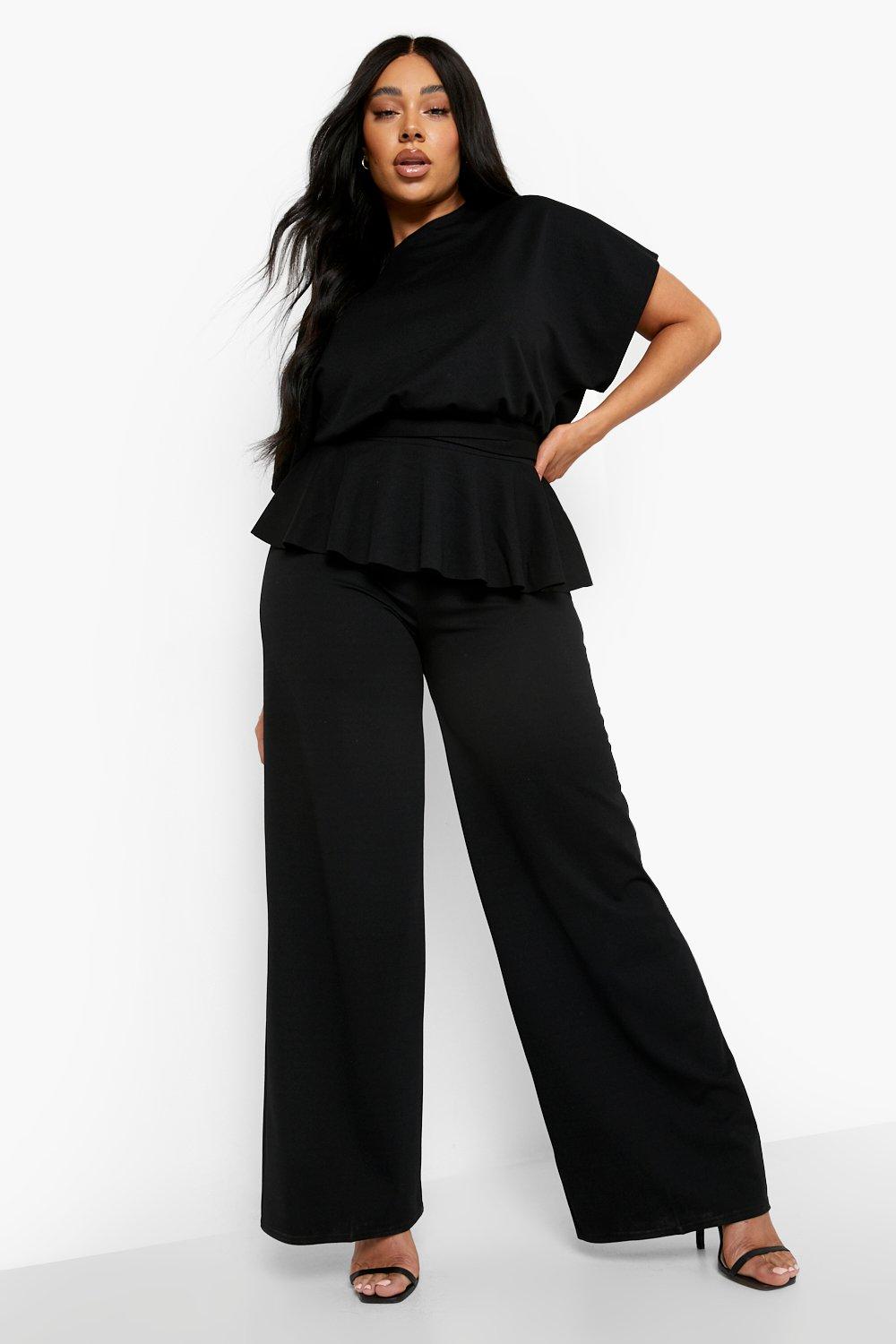 plus size palazzo pants for evening wear