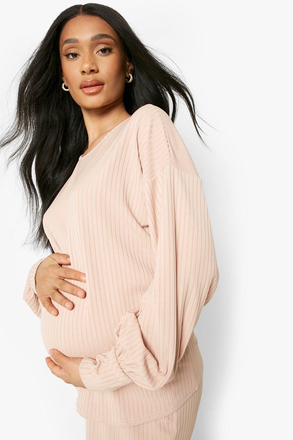 Beige maternity skirt hotsell