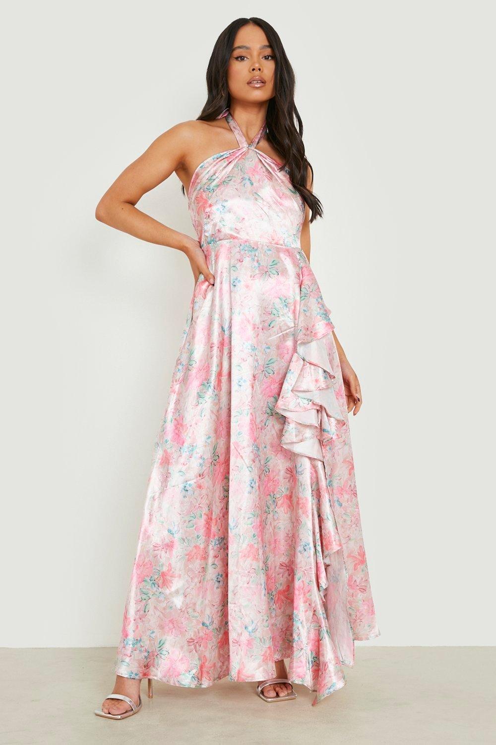 Floral occasion sale maxi dress