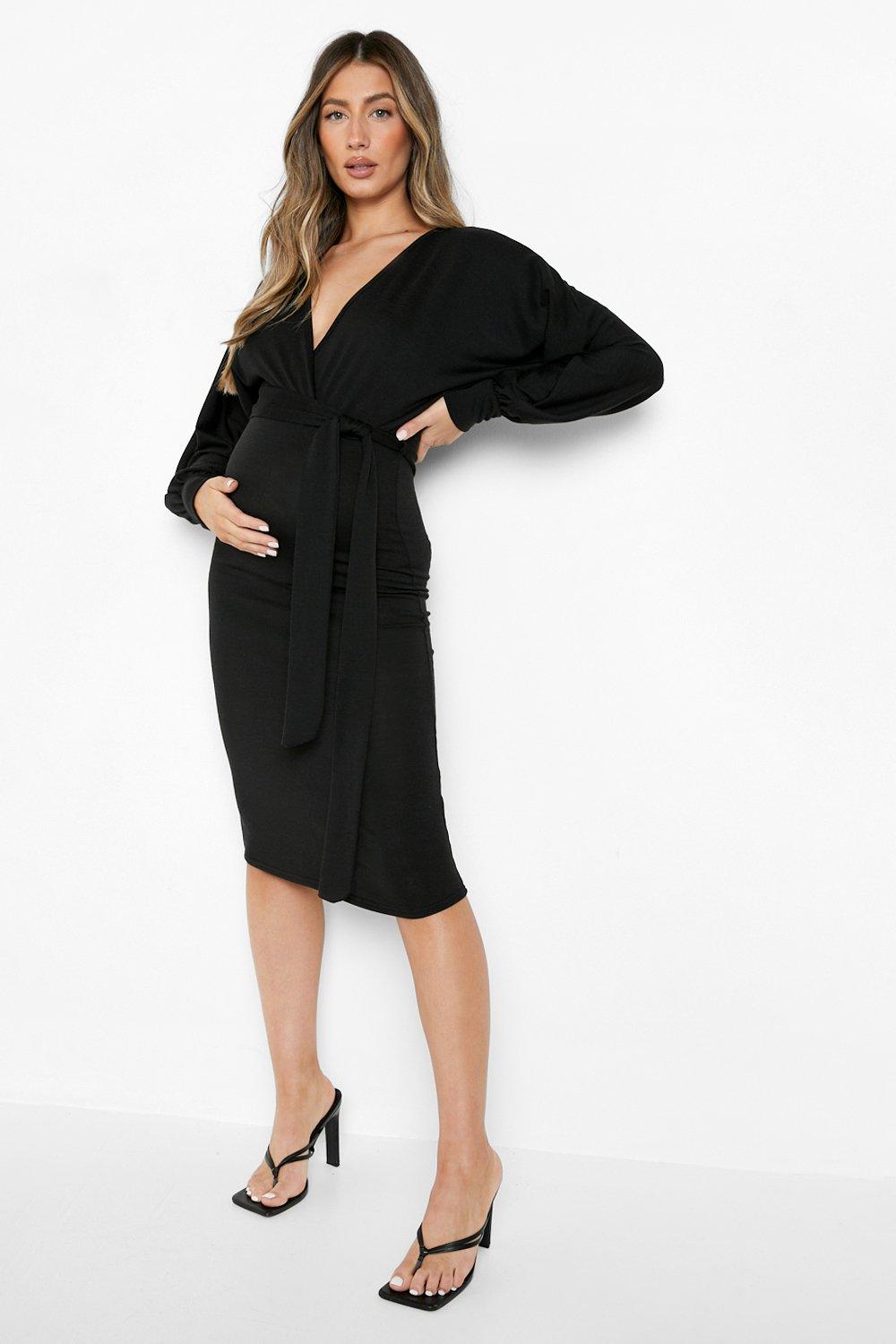 wrap jumper dress