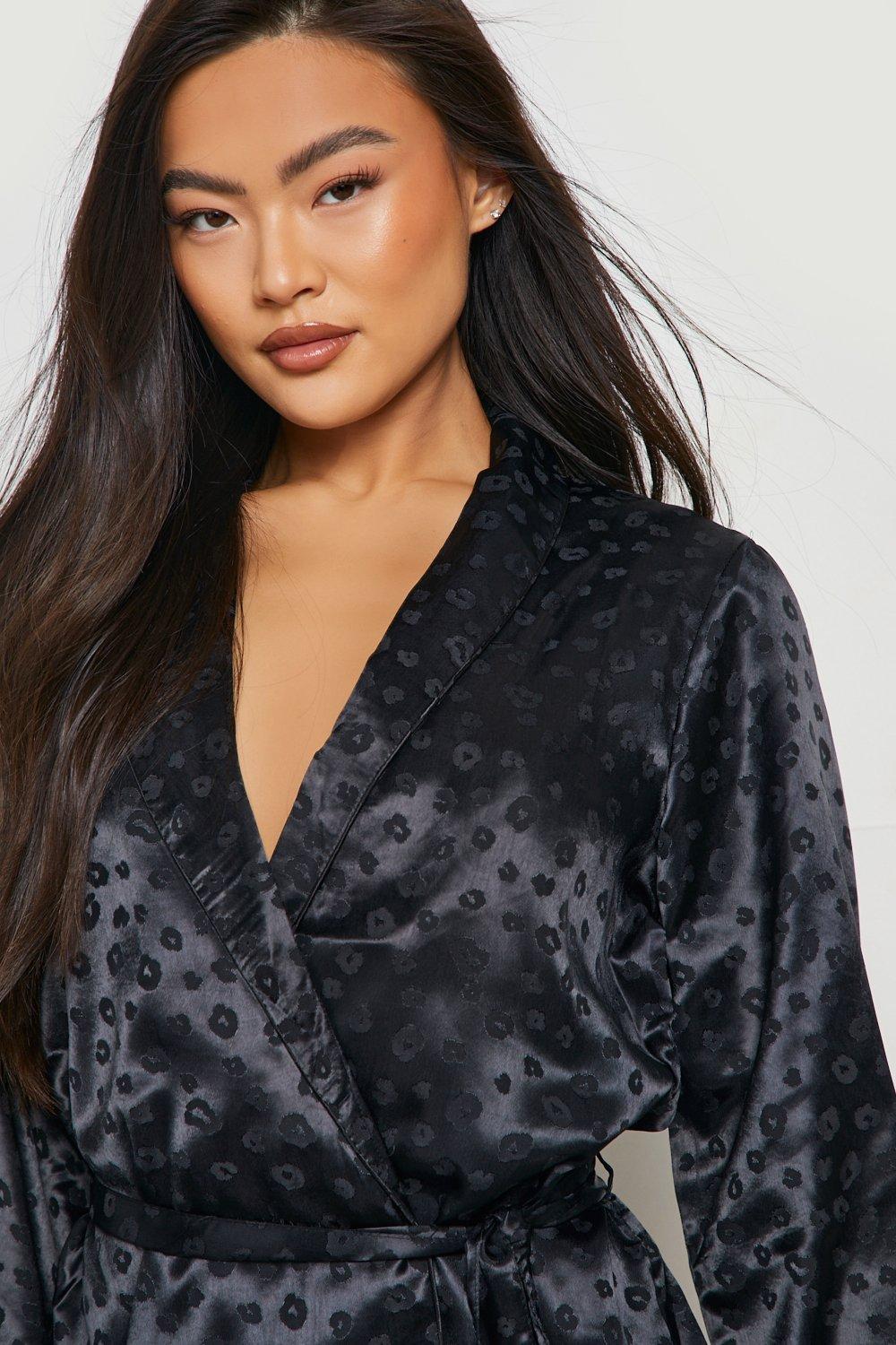 Leopard 2025 satin robes