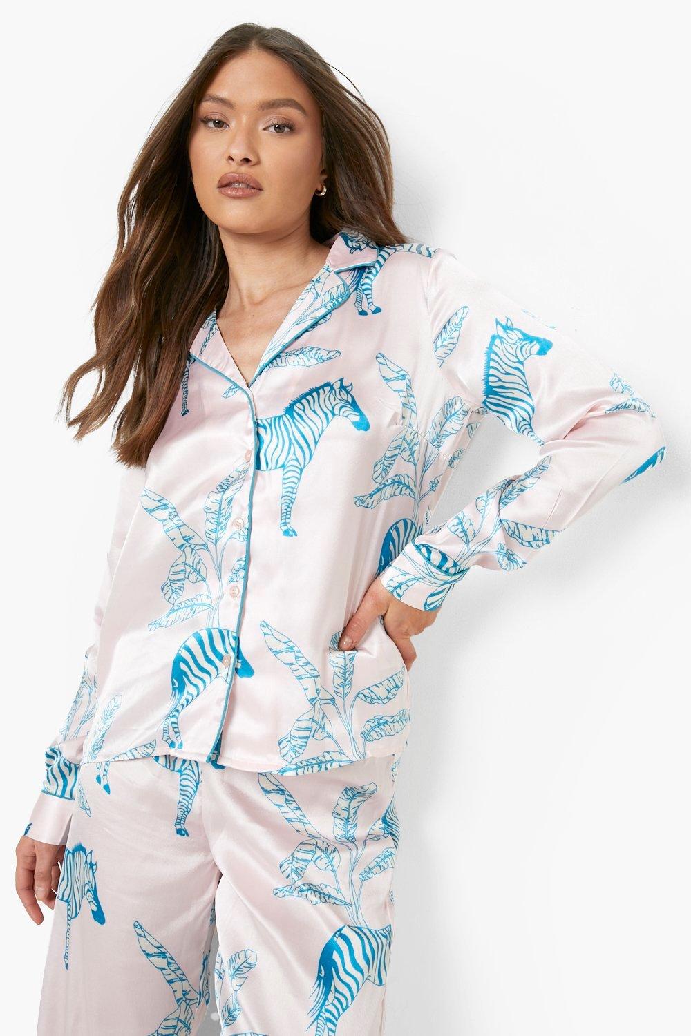 Boohoo discount zebra pyjamas