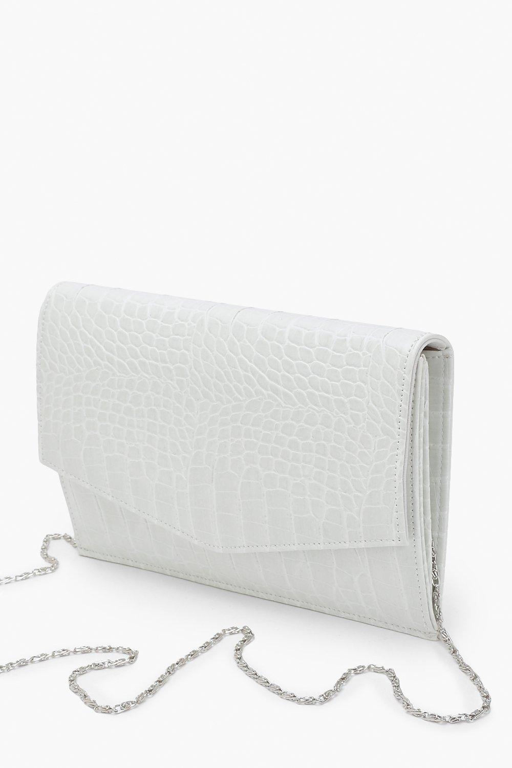 Mini white clearance croc bag