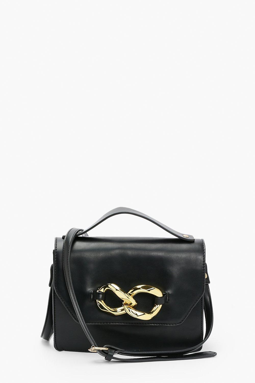 Chain link crossbody bag deals