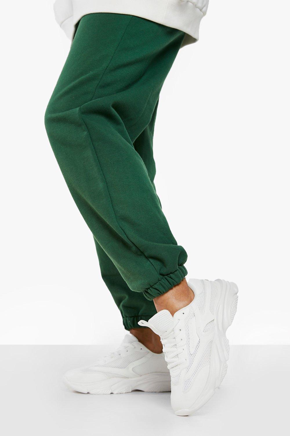 boohoo chunky white trainers