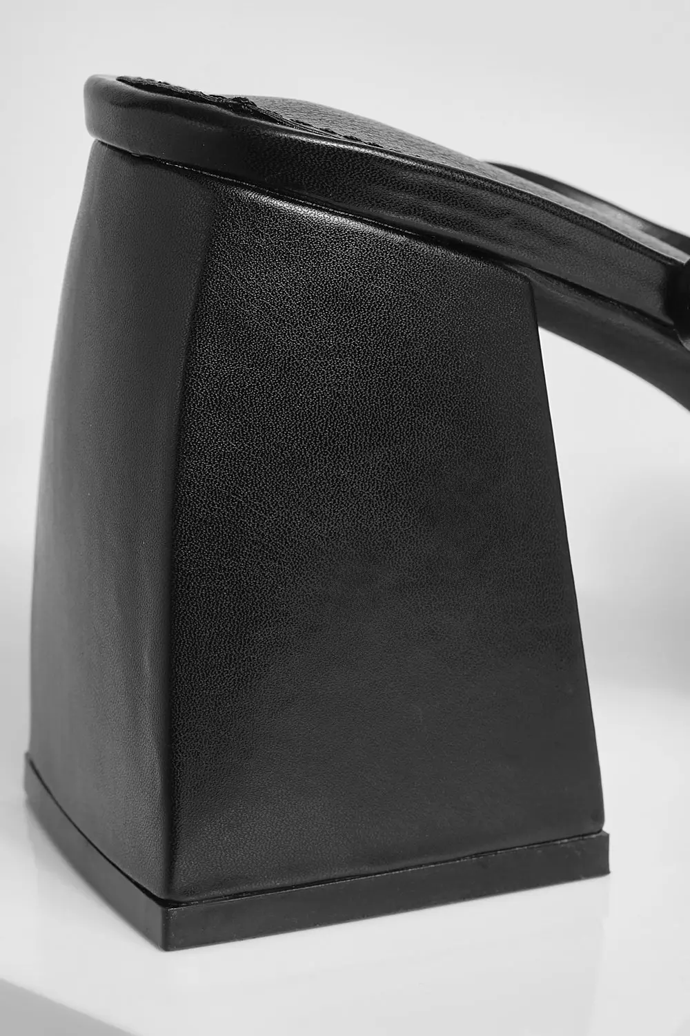 Black Wrap Up Platform Heels alternative image