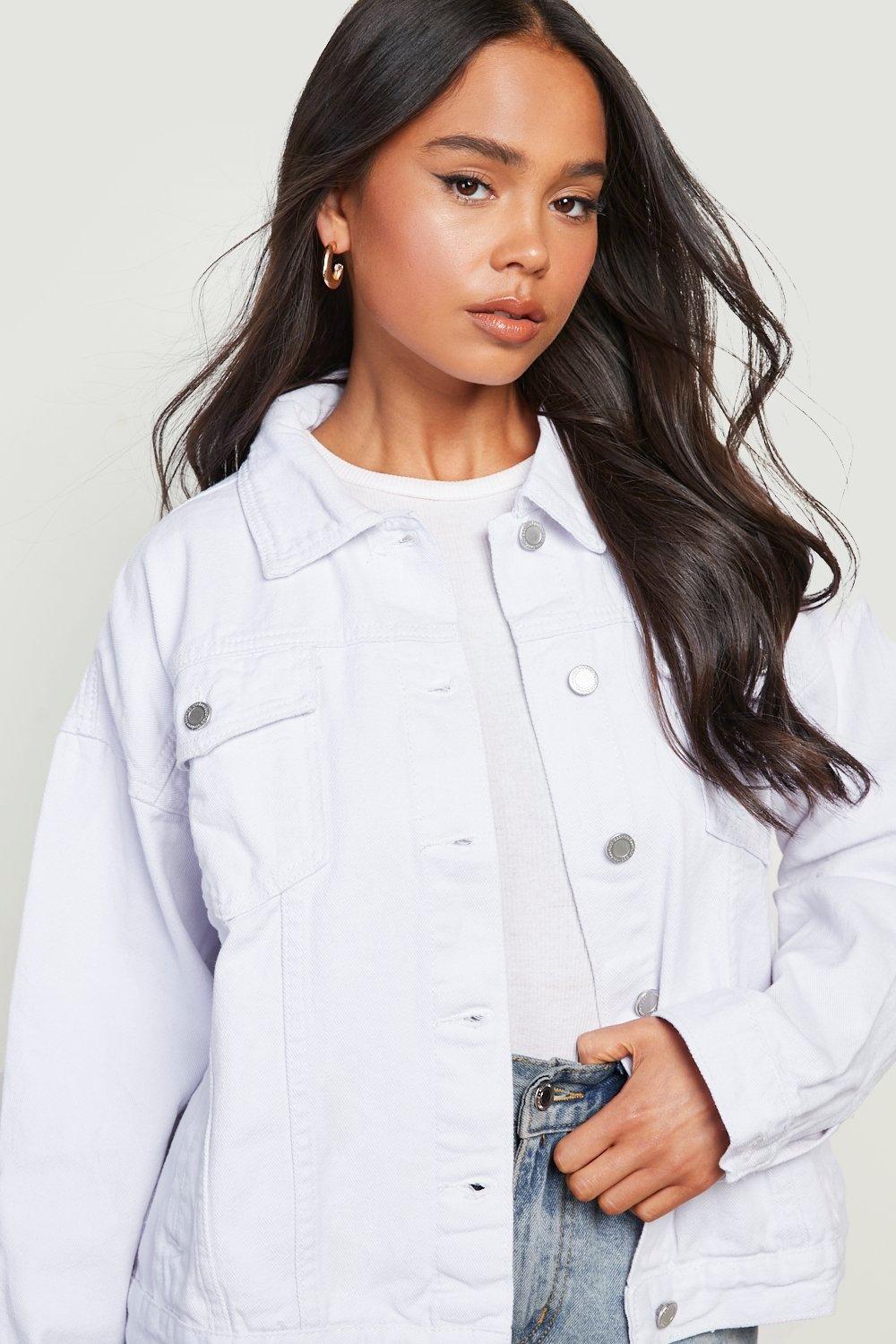 Petite Oversized Denim Jacket