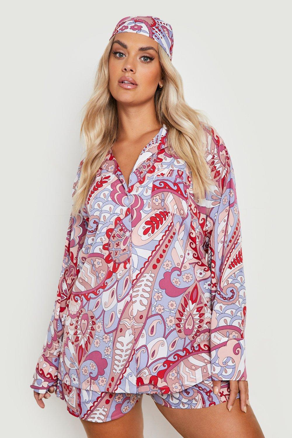 Chemisier imprimé foulard grande taille clearance