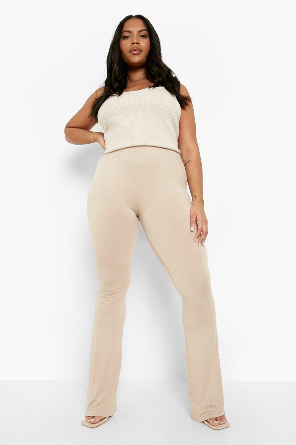 Plus Flared Jersey Legging