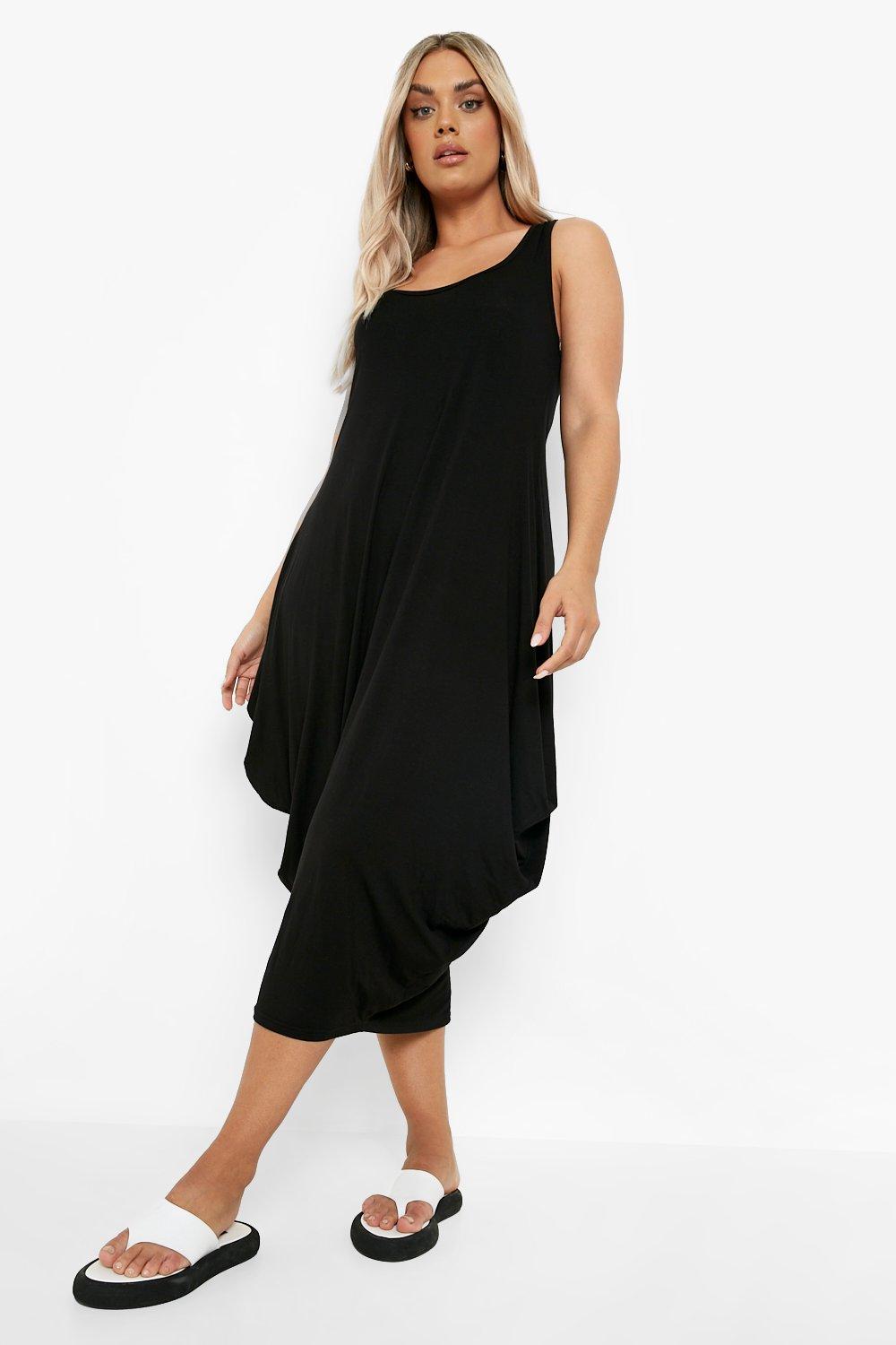 Boohoo racer back maxi dress sale