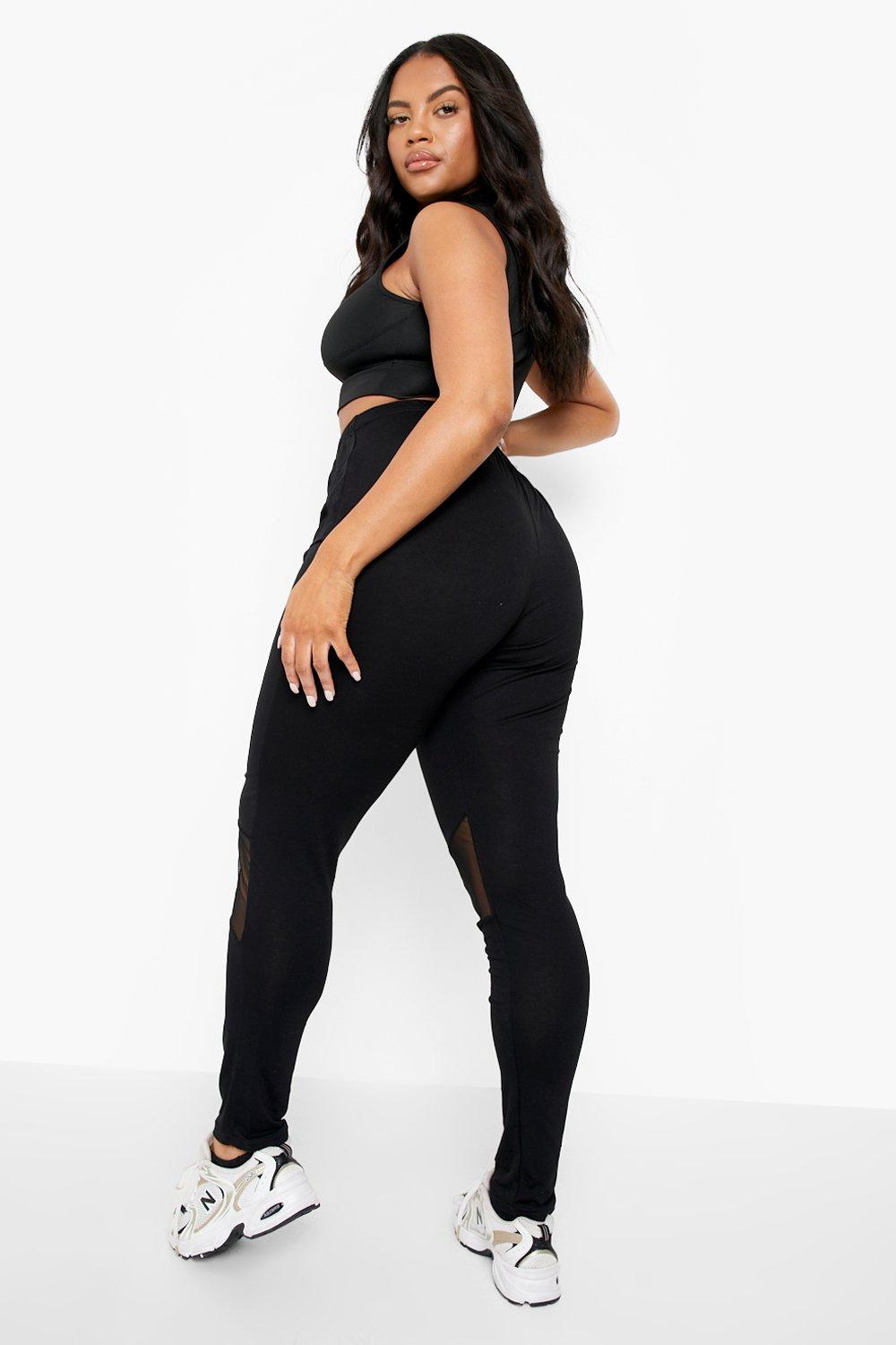 Only Play Plus Only Play Curvy workout legging in black