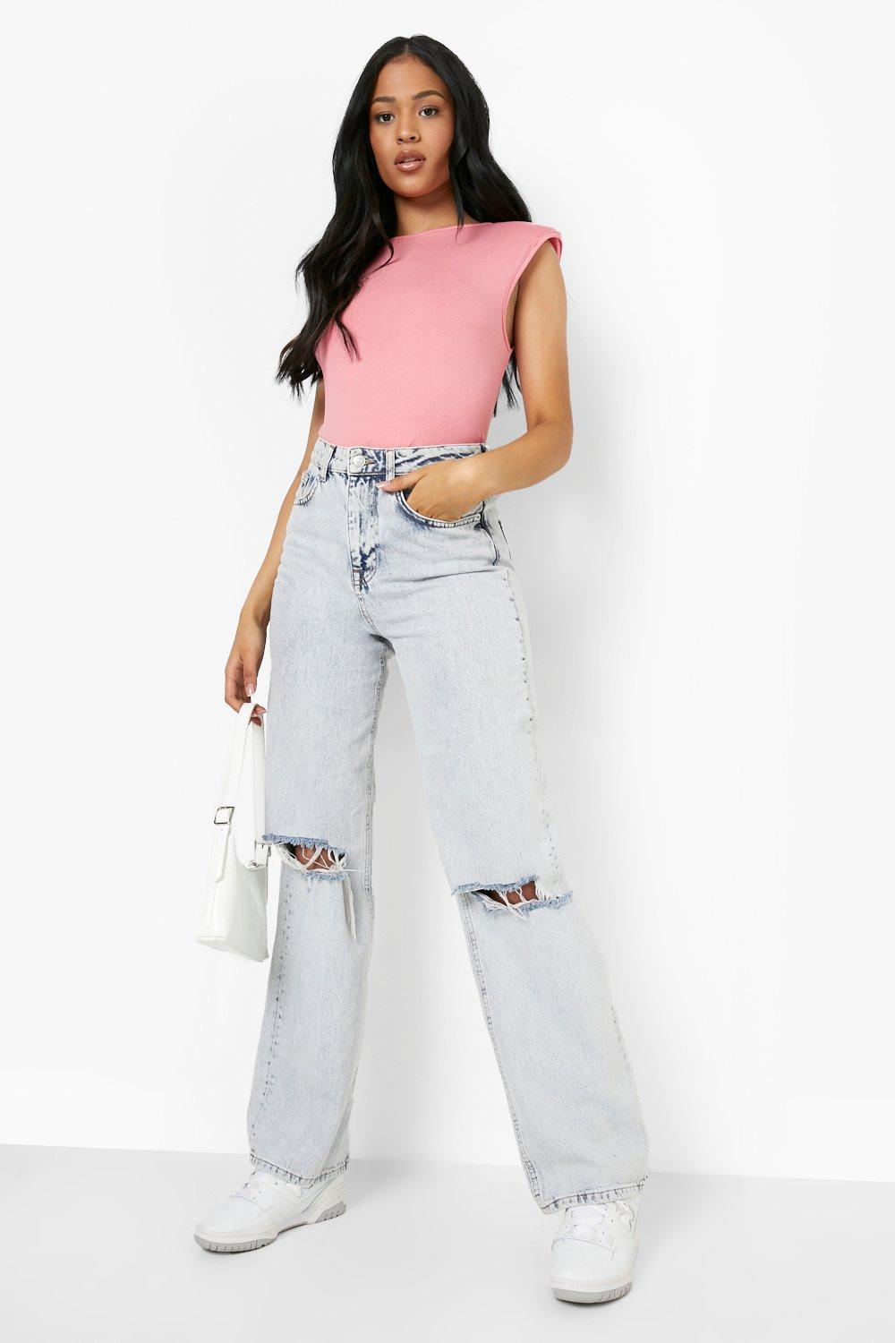 Tank with shoulder pads hot sale