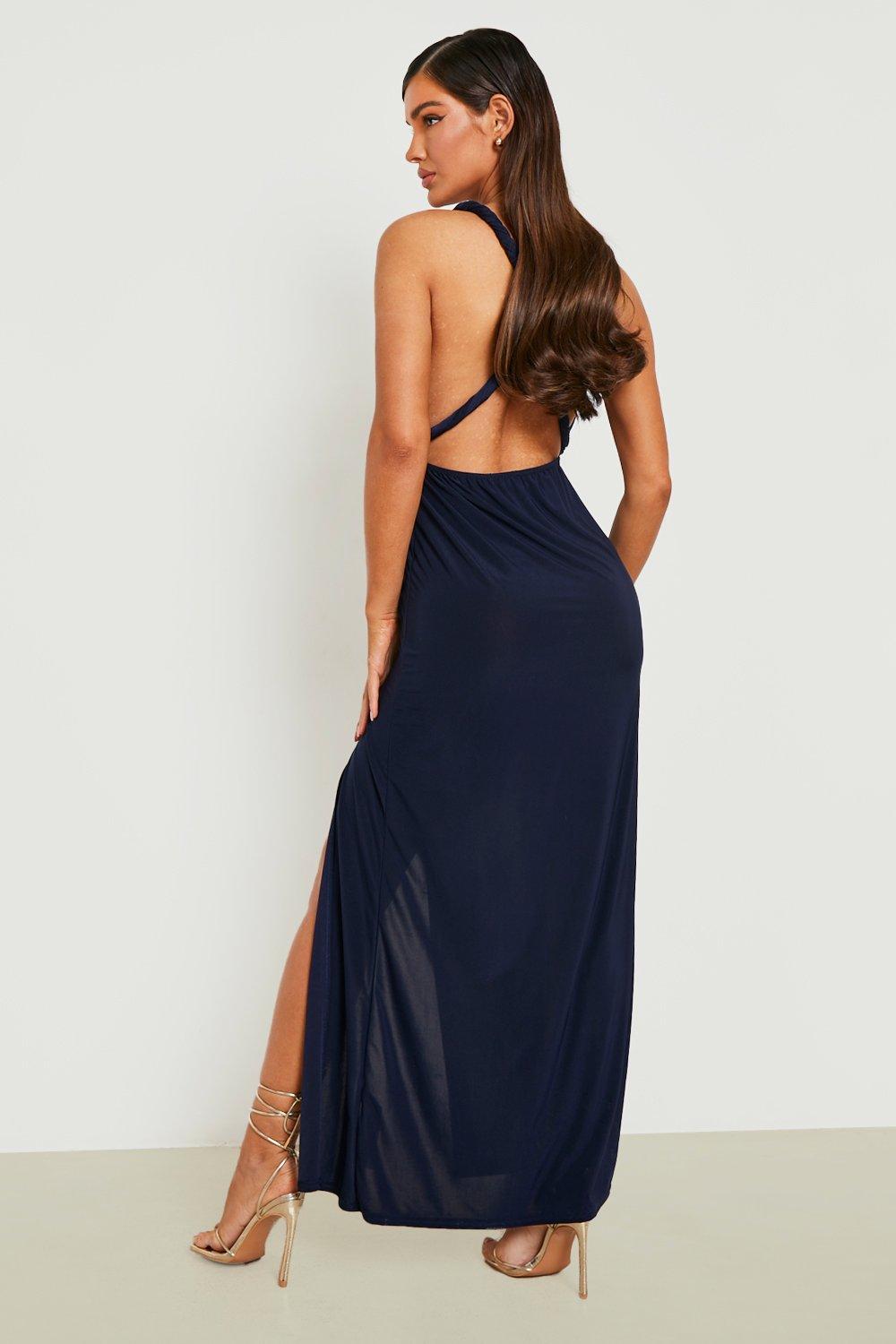 Navy multiway best sale maxi dress