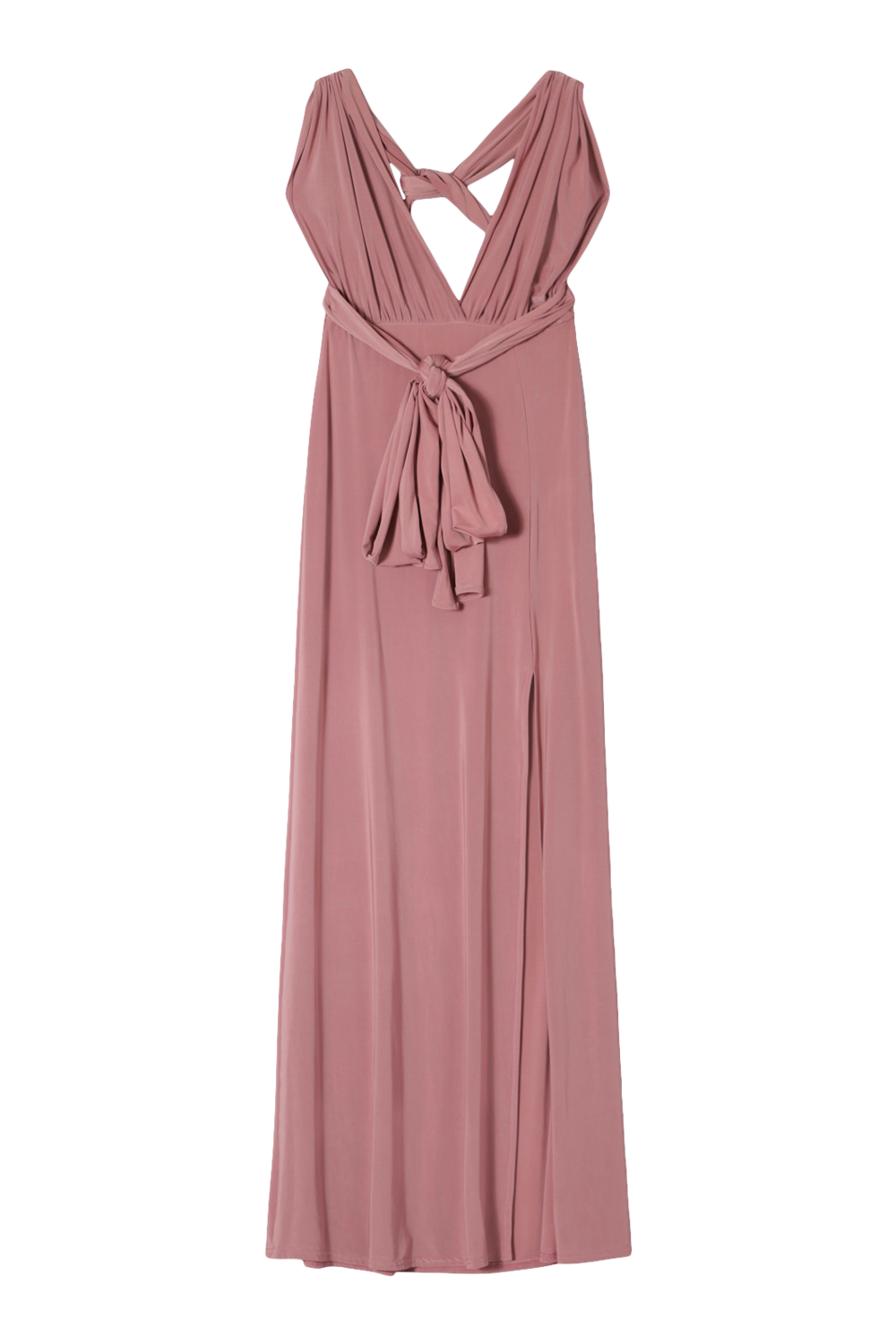 Multi-way Slinky Maxi Dress / Navy – Style Cheat