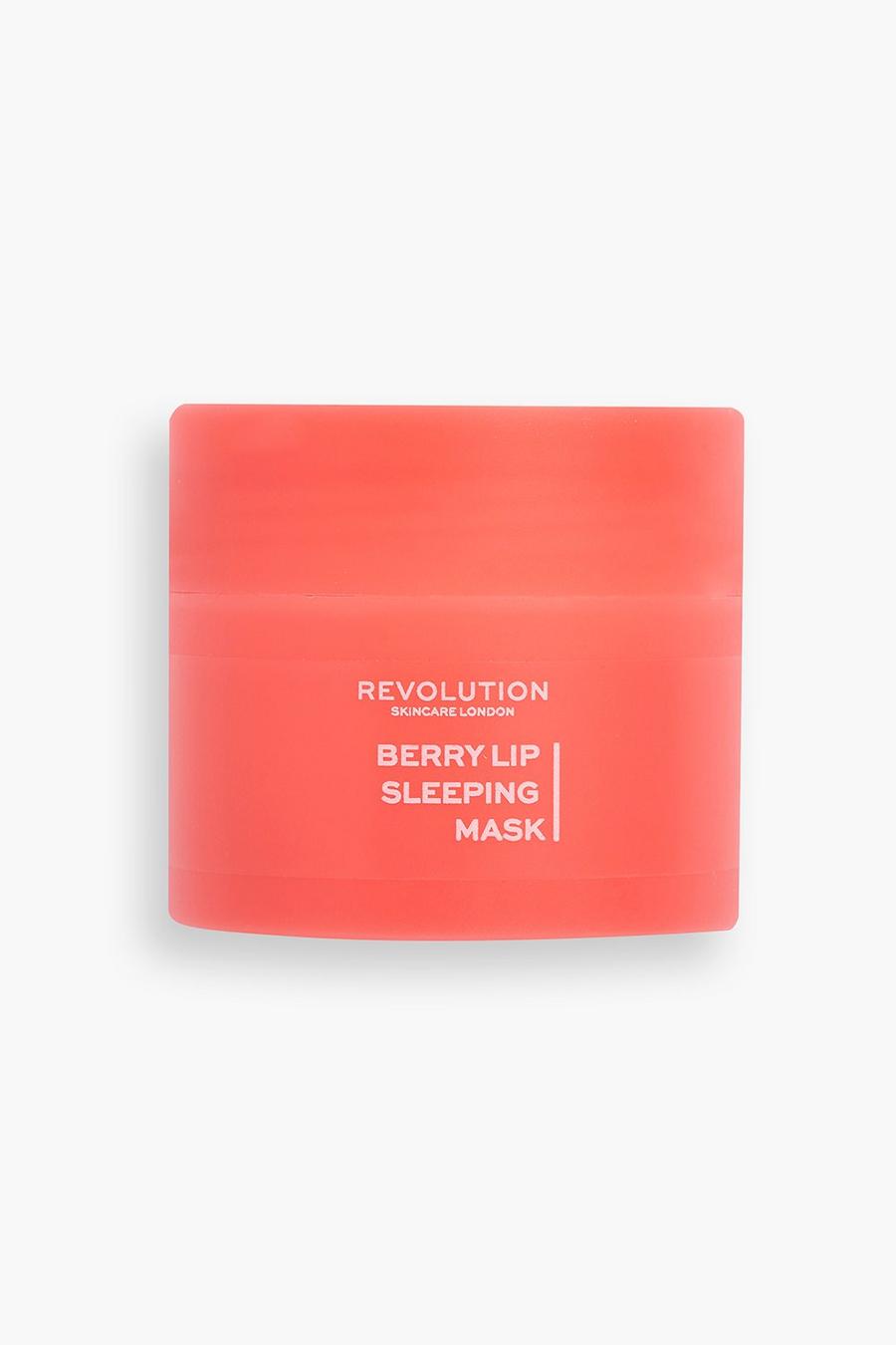 Revolution Skincare - Masque de nuit pour les lèvres aux fruits rouges, Clear klar