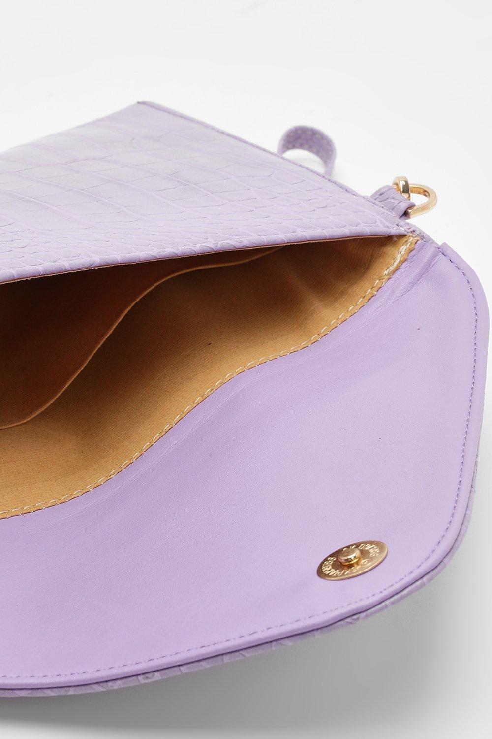 Purple clutch best sale bag ireland