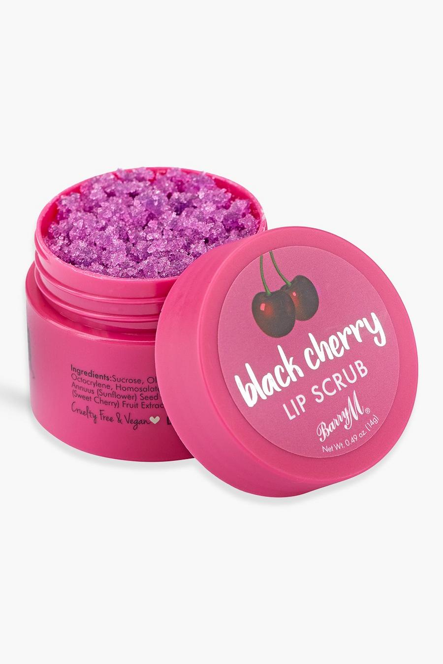 Purple morado Barry M Black Cherry Lip Scrub