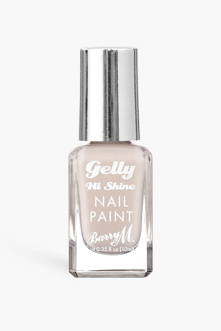 Esmalte de uñas Gelly - Sea Salt de Barry M, Cream blanco