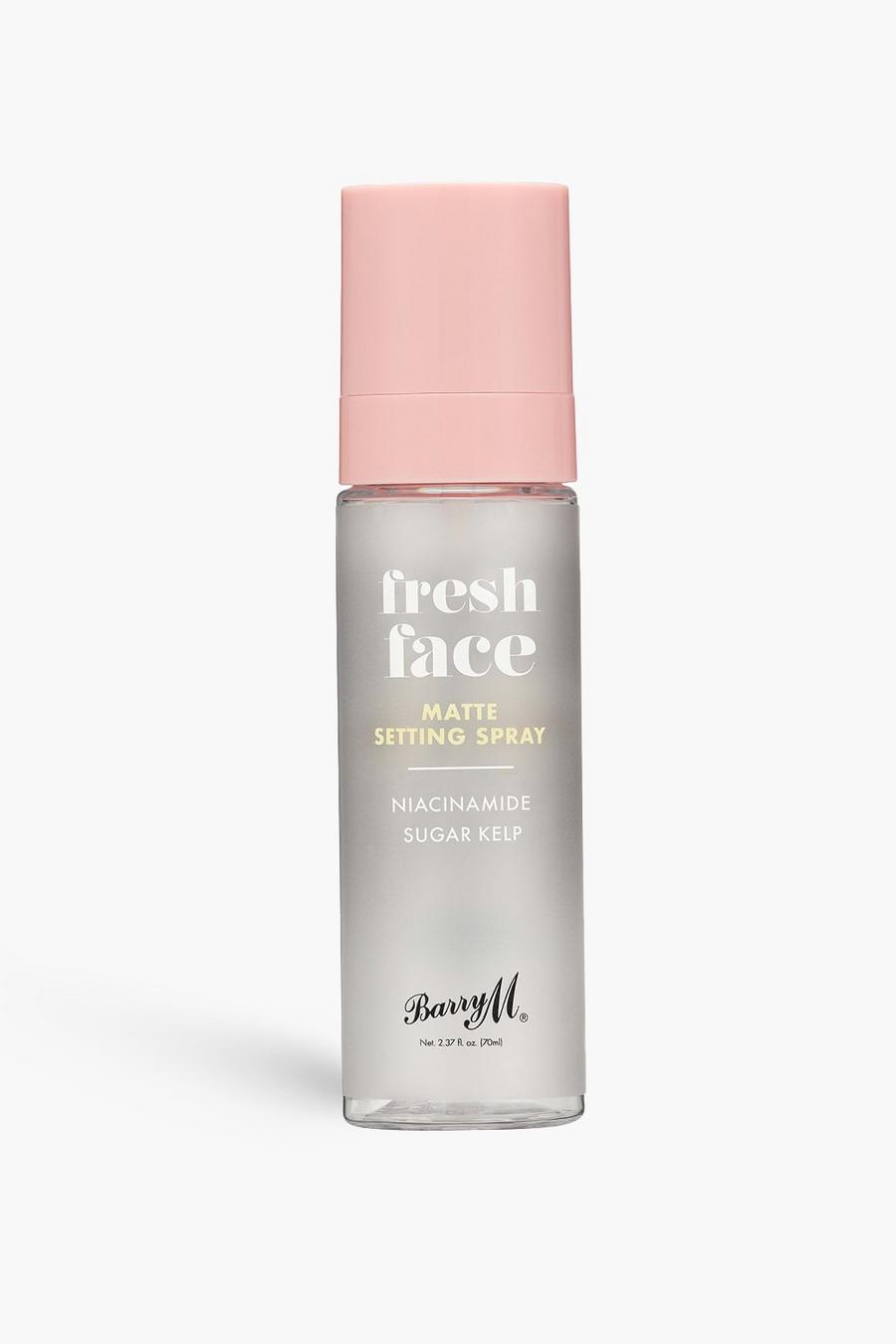 Clear transparent Barry M Fresh Face Dewy Setting Spray