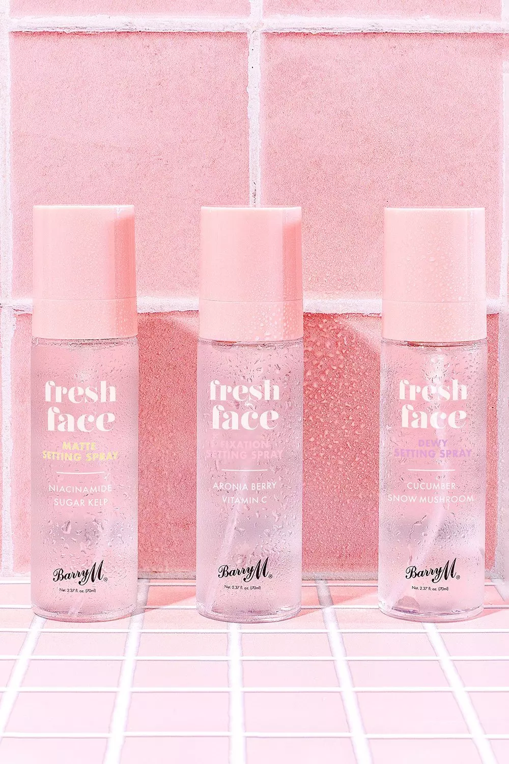 Clear Barry M Fresh Face Fixation Setting Spray  alternative image