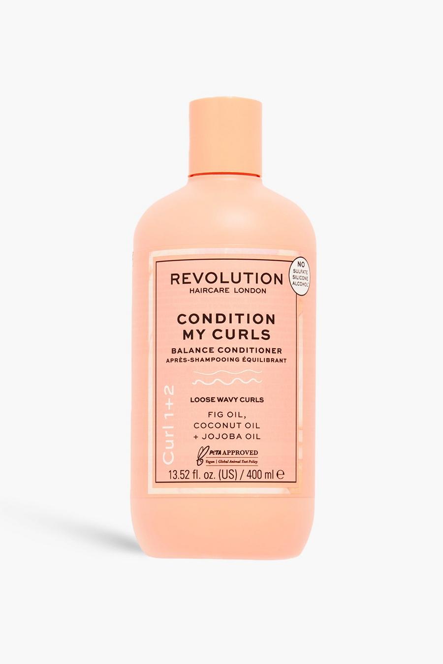 Revolution Haircare - Balsamo idratante per capelli ricci, Peach image number 1