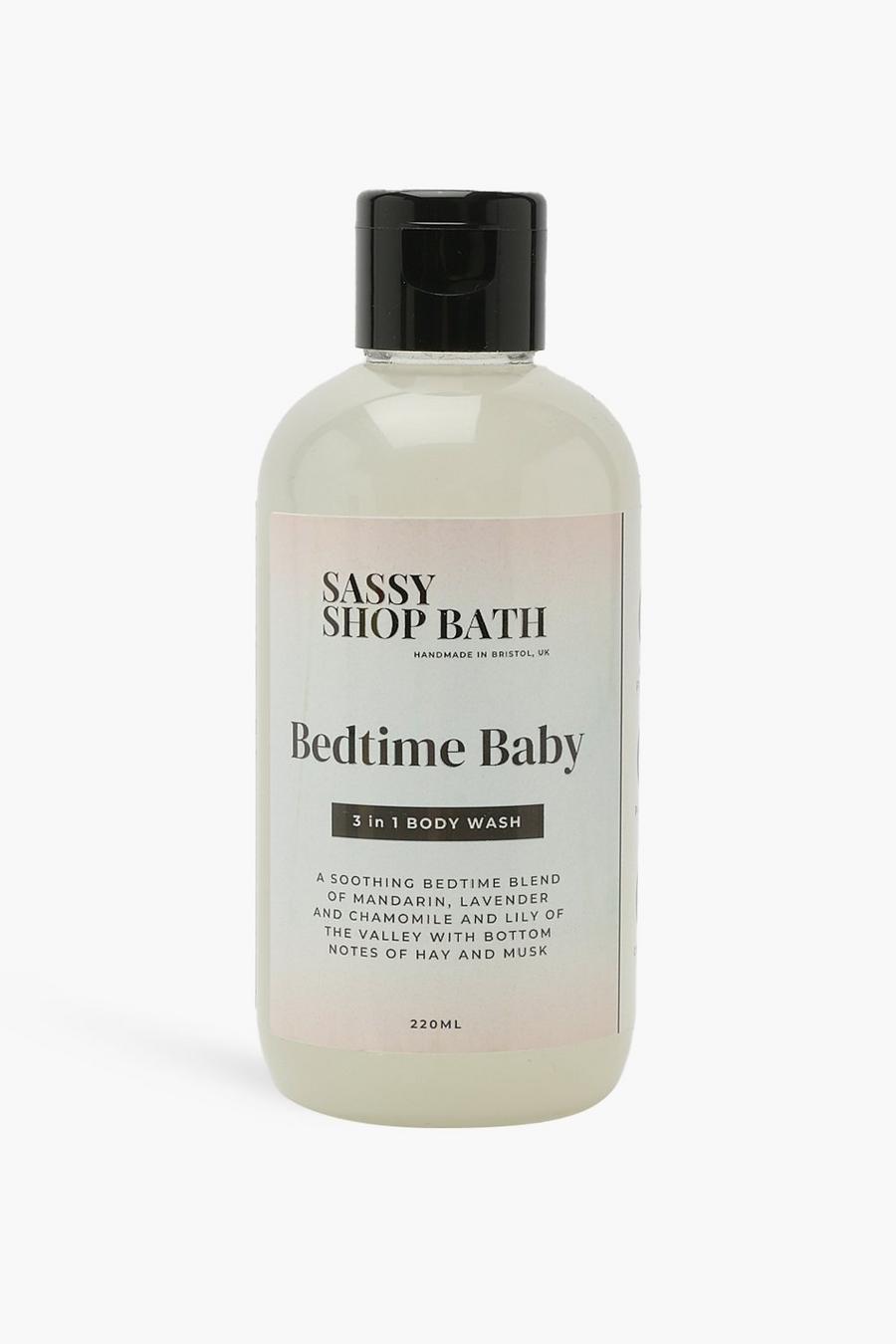 Sassy Shop Bath - Gel douche 3 en 1 Bedtime Baby à lavande et à la camomille, White