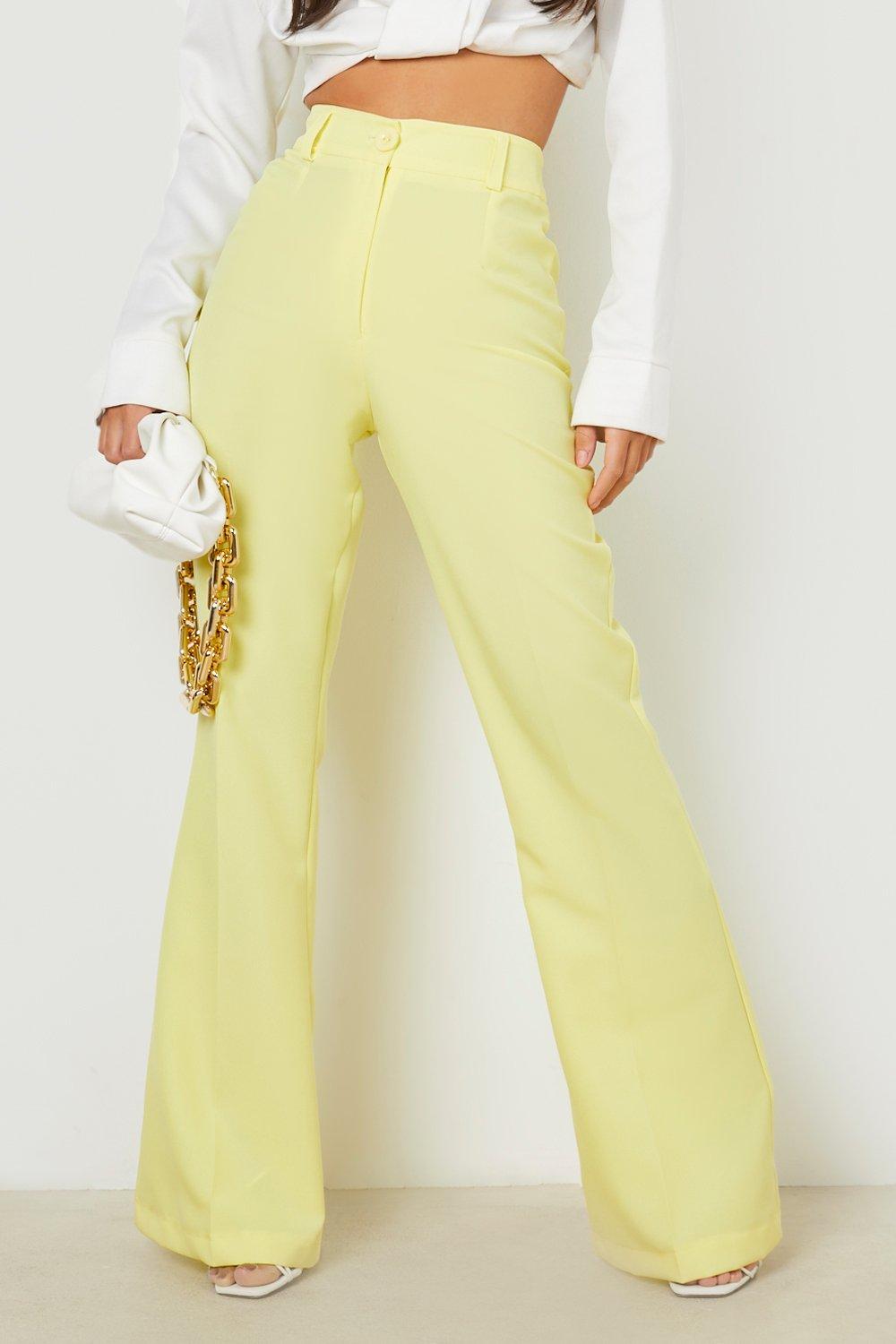 Tailored flared trousers