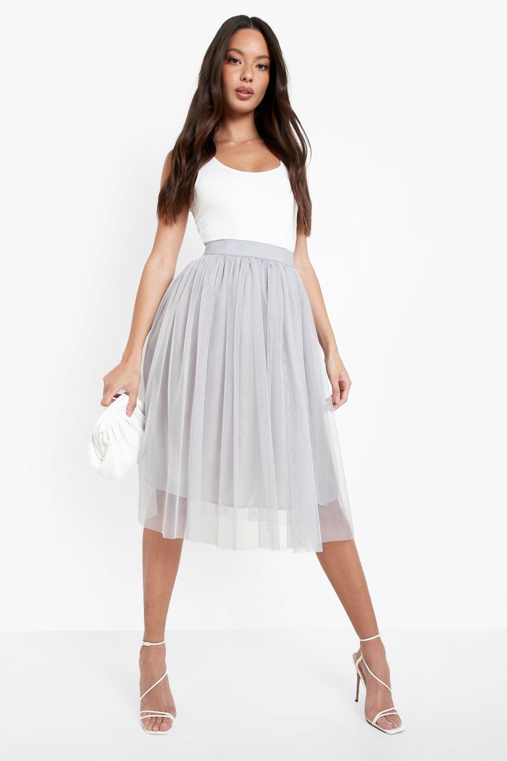 Tulle 2025 skirt boohoo