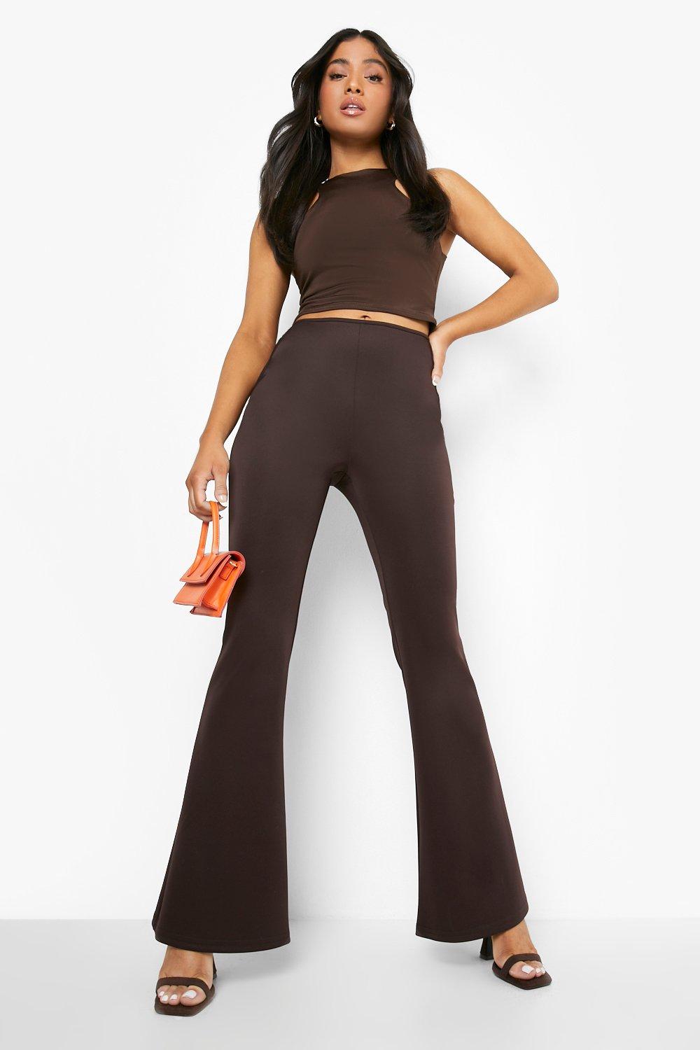 petite flare leg pants