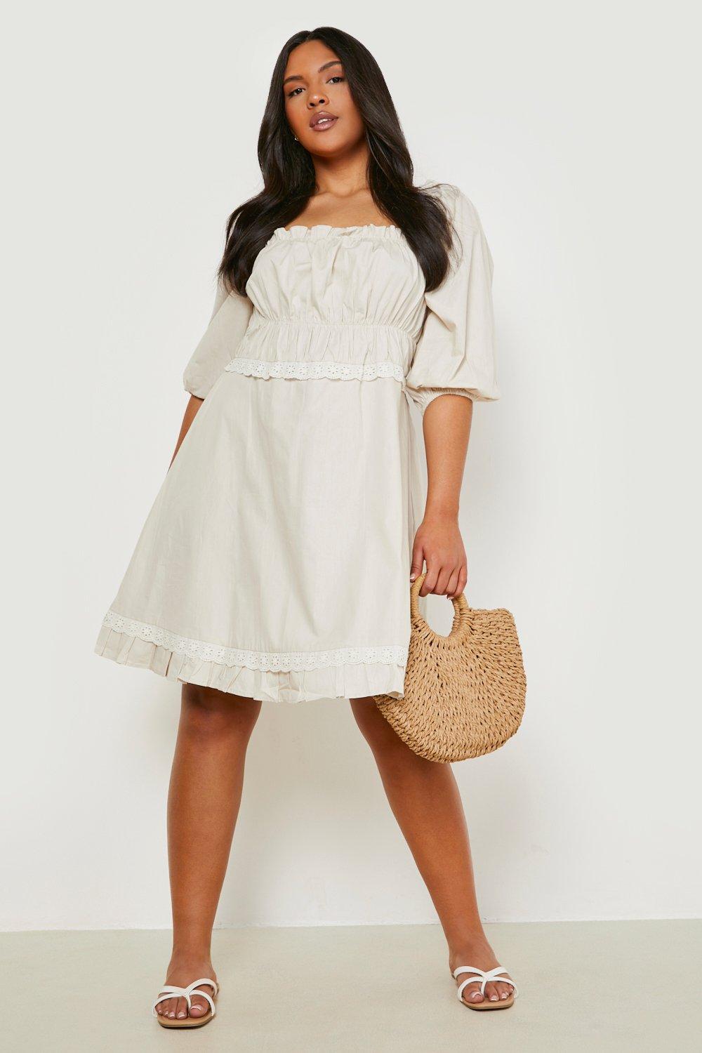 Cotton store skater dress