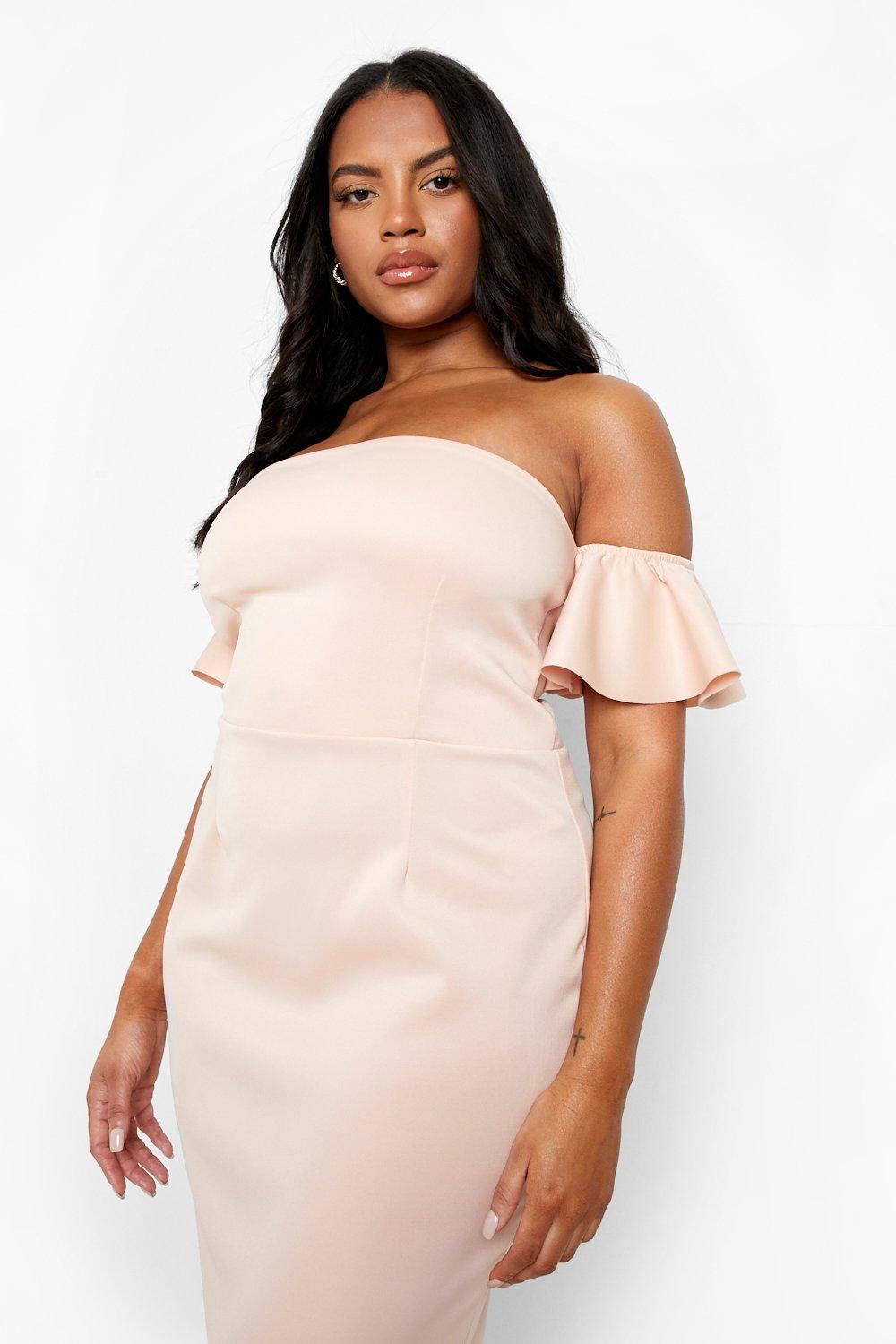 Missguided peplum clearance dress