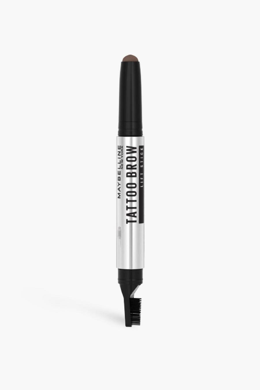 Maybelline - Stick à double embout pour sourcils Tattoo Brow Lift, Deep brown