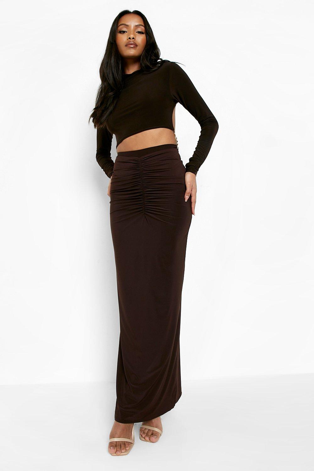 Layered shop skirt boohoo