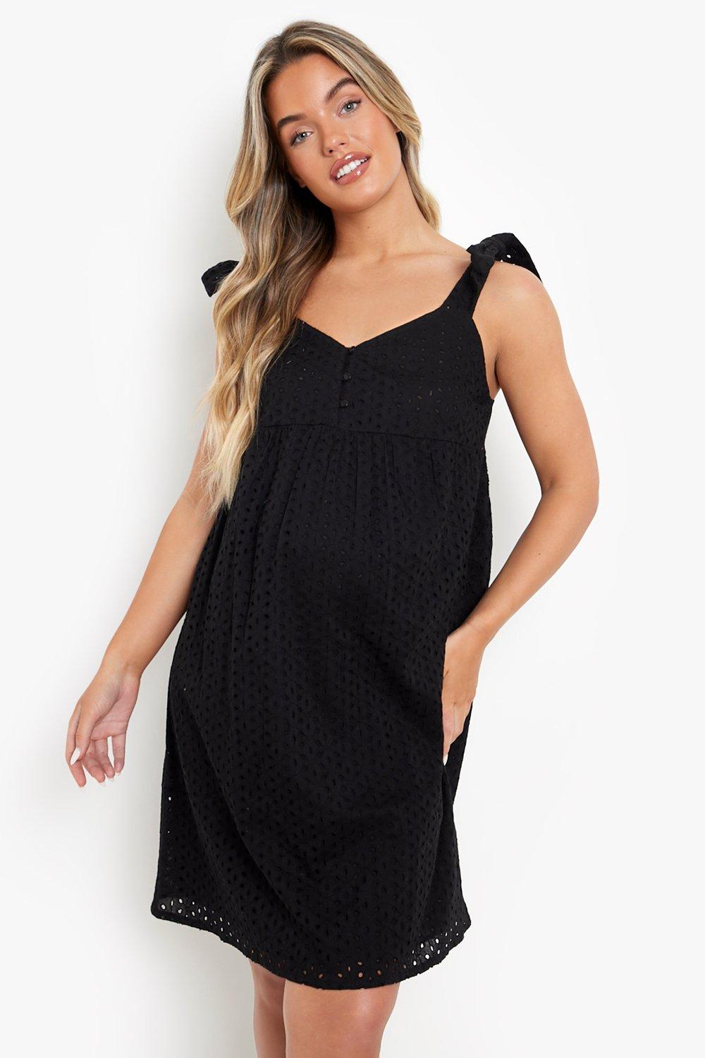 Boohoo maternity 2024 smock dress