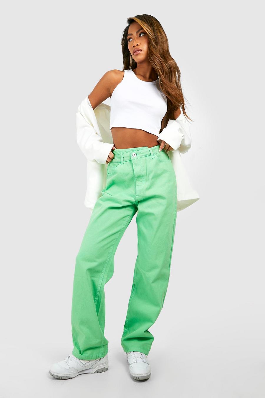 Green Jeans | Women's Green boohoo