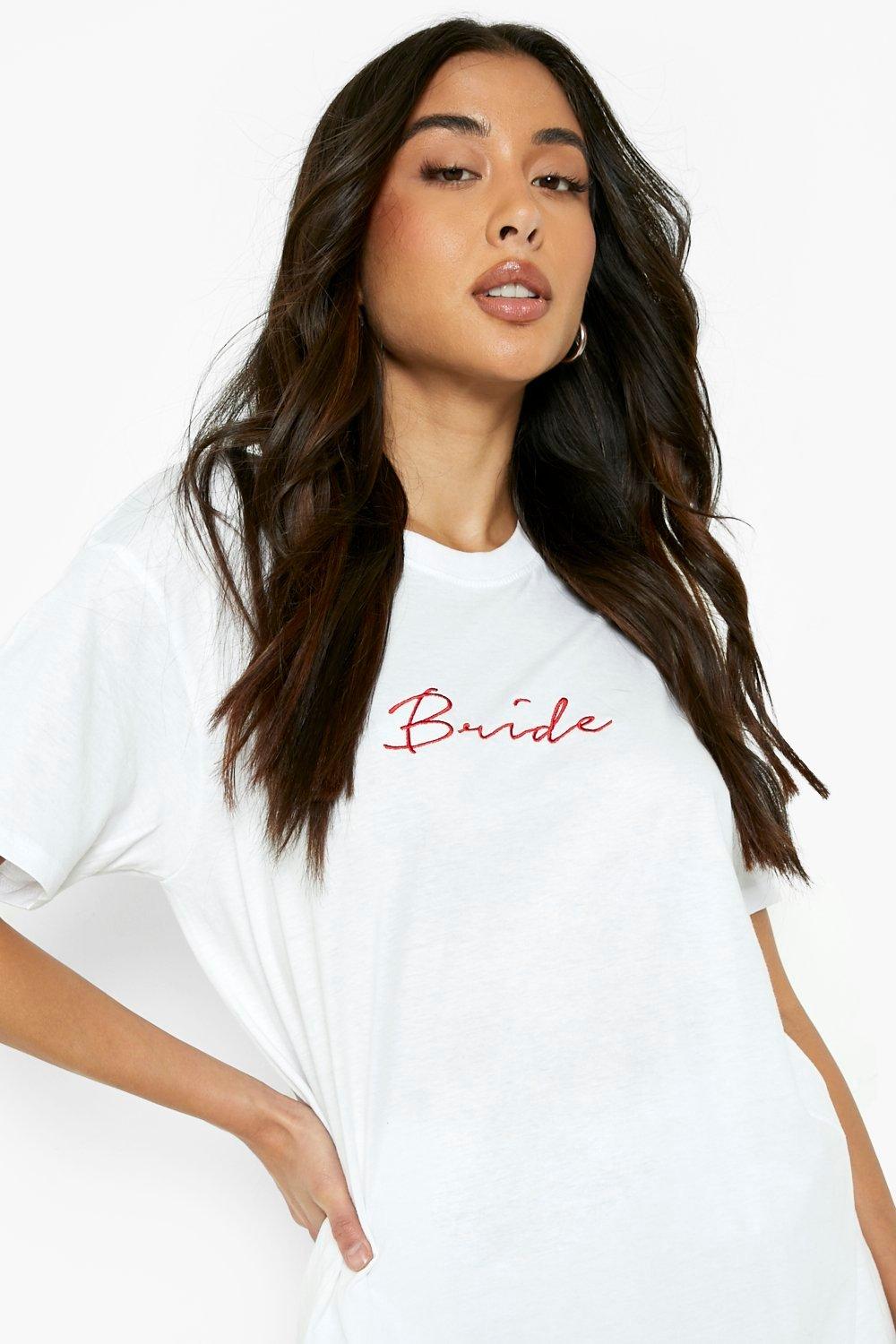 Boohoo sales bride tshirt