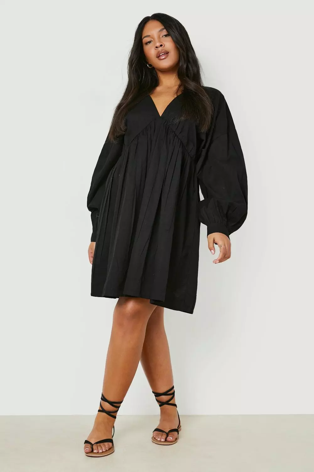 Linen smock clearance dress