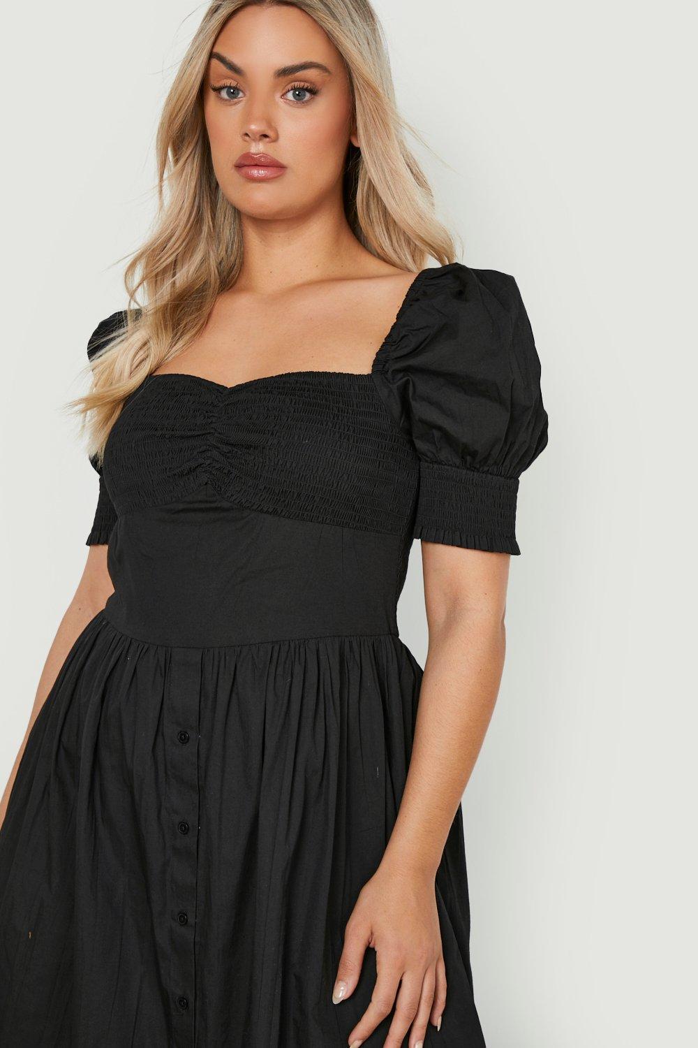 Boohoo milkmaid sale dress