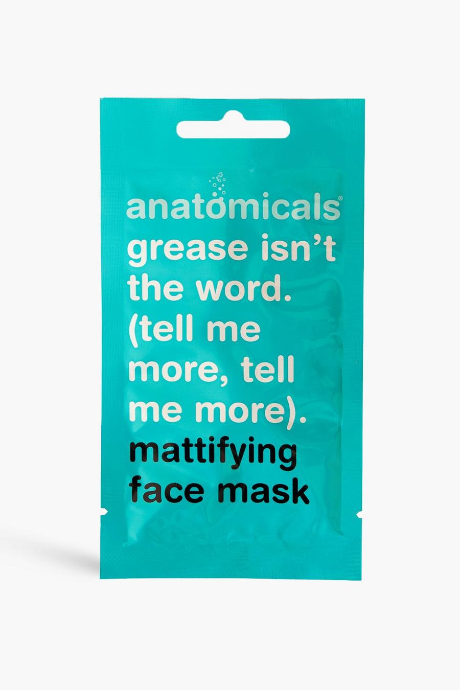Green vert Anatomicals Mattifying Face Mask Gezichtsmasker