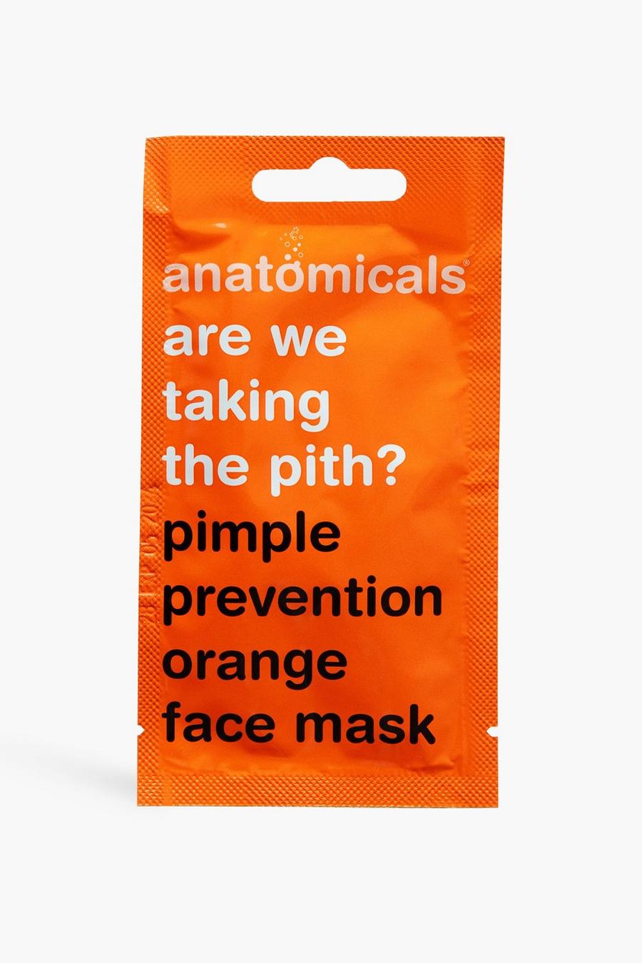 Anatomicals Maschera viso anti-acne all’arancia, Orange image number 1