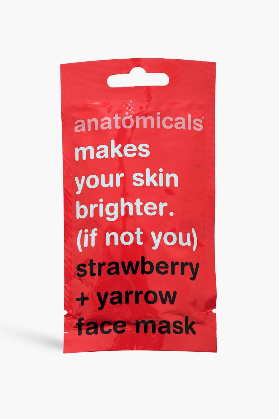 Anatomicals - Maschera viso fragola + centofoglie, Strawberry image number 1