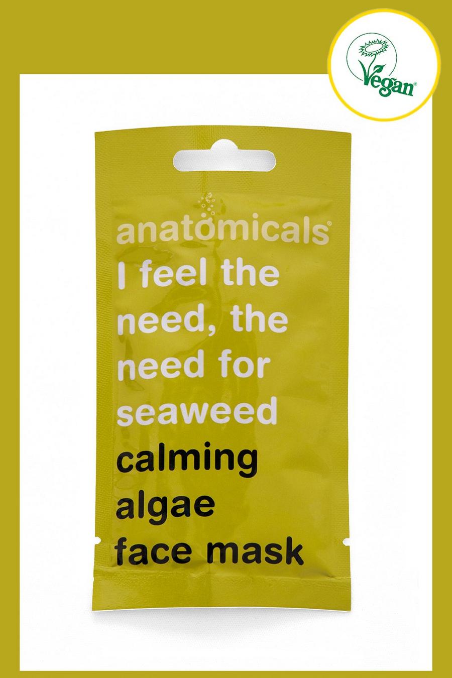 Anatomicals - Maschera viso calmante alle alghe, Yellow amarillo
