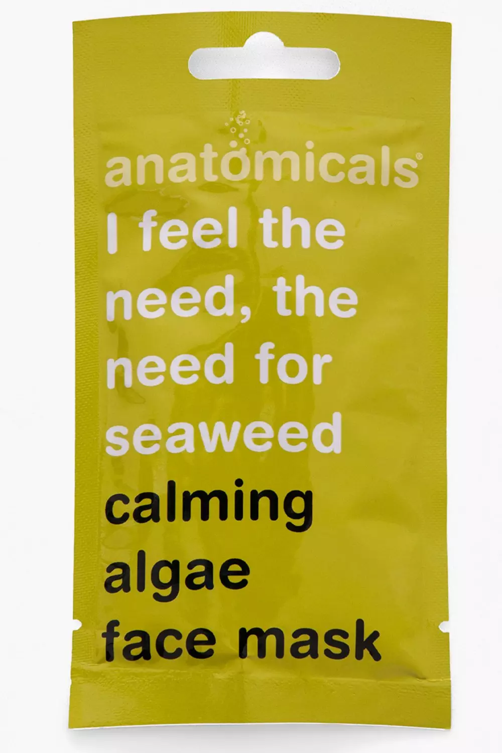 Yellow Anatomicals Calming Algae Face Mask alternative image
