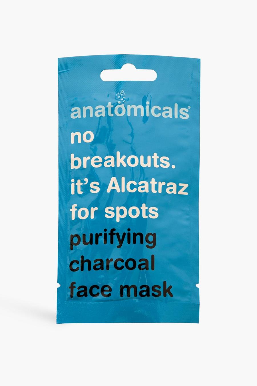 Anatomicals - Maschera viso purificante al carbone vegetale, Blue azul